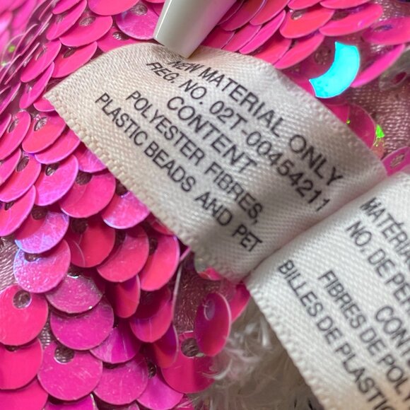 Ty Flippables Malibu Cat Plush 6" Limited Edition Sequin Pink/Black/White - Picture 11 of 16